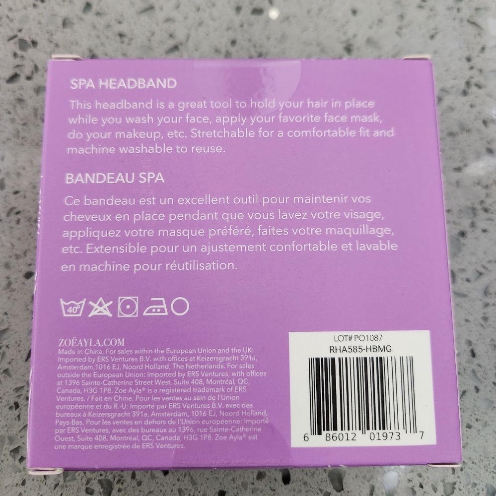 Spa headband - Picture 2 of 5
